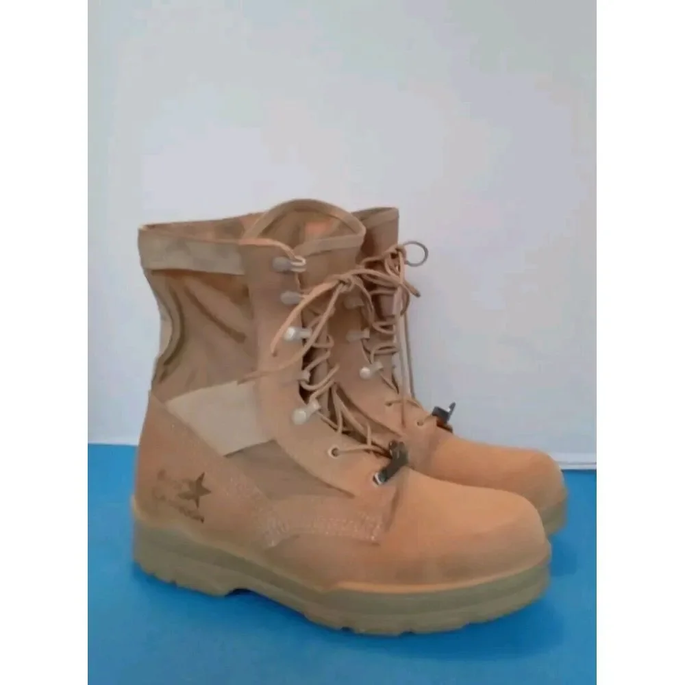 Boot‎ Campaign Tan Combat Boots Military Style Work Boots
